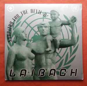 Image of Back Cover of LP - VG/VG+ - LAIBACH, Sympathy For The Devil (ZKP RTVL / Mute; LL 1753, Yugoslavia 1989 Reissue, Inner), Edge and Ring Wear, Sticker damage, Inner creased,  - 3046006S