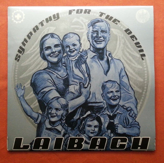 Image of Front Cover of LP - VG/VG+ - LAIBACH, Sympathy For The Devil (ZKP RTVL / Mute; LL 1753, Yugoslavia 1989 Reissue, Inner), Edge and Ring Wear, Sticker damage, Inner creased,  - 3046006S
