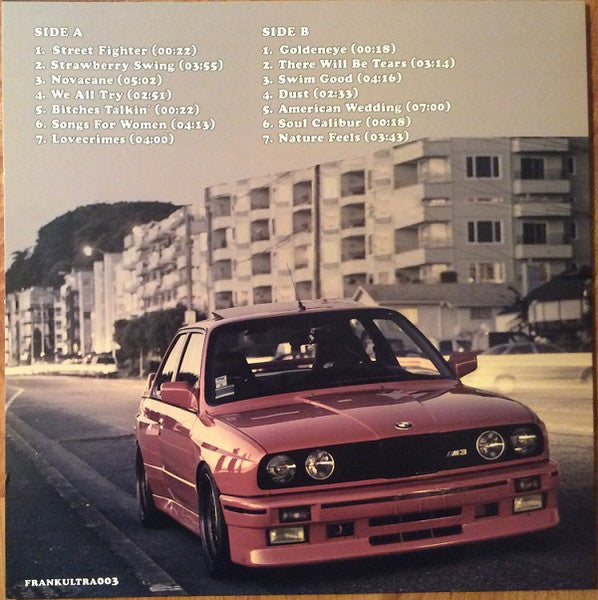 Image of Back Cover of LP - VG/VG+ - FRANK OCEAN, nostalgia, ULTRA. (Not On Label (Frank Oc; FRANKULTRA003, Germany 2014, Unofficial Release, Clear Vinyl), ,  - 3046032S