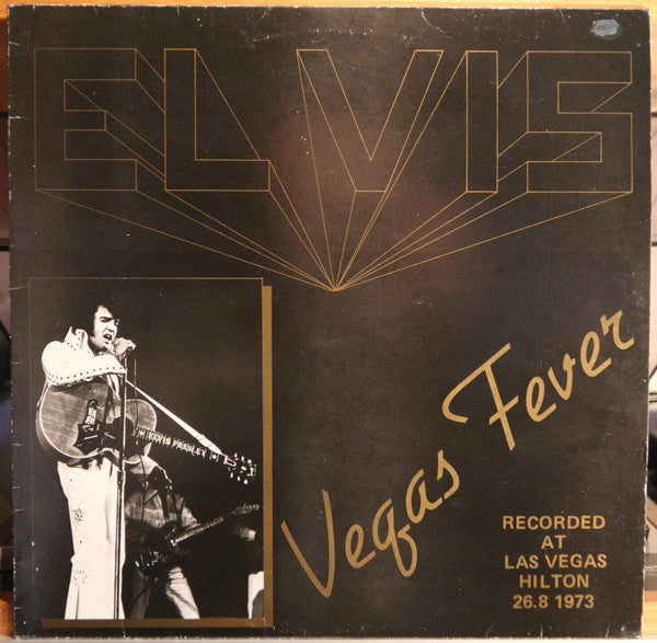 Image of Front Cover of LP - VG+/VG+ - ELVIS PRESLEY, Vegas Fever (Graceland Records; PL 3137-8, US , Unofficial Release), ,  - 3026054E