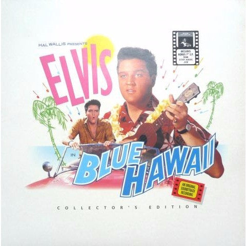 Image of Front Cover of LP - VG+/VG+ - ELVIS PRESLEY, Blue Hawaii (Castle Music; ELVIS107, Europe 2001, Picture Sleeve, Booklet & Inner, With 7"), A handful of minor hairlines, one small crease to front cover,  - 3026055E