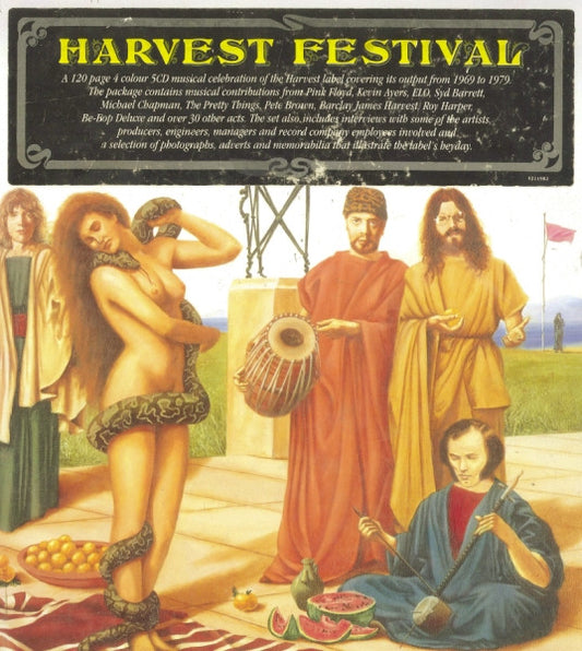 Image of Front Cover of 5xCD - VG+/EX - VARIOUS, Harvest Festival (EMI; 5211982, UK 1999, Book Sleeve, Book), ,  - 1956103S