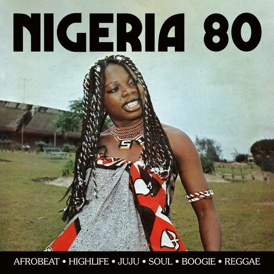 Image of Front Cover of LP - NEW/NEW - VARIOUS ARTISTS, Nigeria 80 (Strut Records; STRUT344CD, UK 2026, Gatefold), , Strut presents Nigeria 80, the next essential chapter in the legendary Nigeria 70 series, diving deep into the explosive sound world of 1980s Nigeria.Following the global impact of 2001's Nigeria 70, which helped introduce rare Nigerian recordings to international audiences, Nigeria 80 continues the journey, unearthing a rich, restless, and wildly creative decade of music from Lagos to Enug