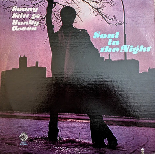Image of Front Cover of LP - VG/VG+ - SONNY STITT & BUNKY GREEN, Soul In The Night (Cadet; LPS-770, US 1977 Reissue, Pasteback Sleeve), Cut-out (Notched).,  - 3016086C