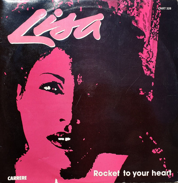 Image of Front Cover of 12" - VG/VG - LISA, Rocket To Your Heart (Carrere; CART 328, UK 1983, Picture Sleeve, Red Transparent Vinyl), ,  - 3016065C