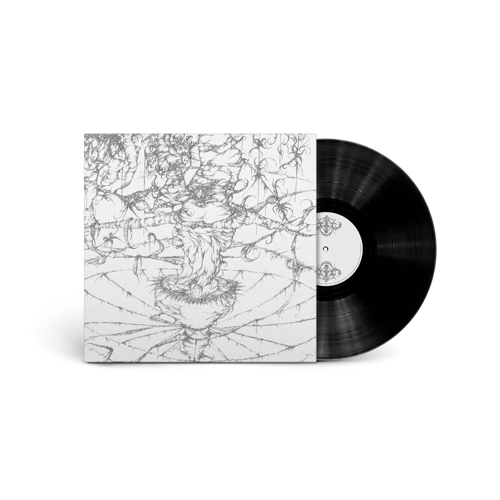 Image of Back Cover of LP - NEW/NEW - MUREX, Inventio (Young; YO498LP, UK 2026, Black Vinyl), , Named for Bach's Inventions - played on piano growing up - Inventio carries a Baroque sensibility: trilling polyphonic textures and lush vocal harmonies rising above it all. Sonic touchstones include Björk, Elizabeth Fraser, and the kulning-style singing of Lena Willemark. Made across three years in Sweden, the album was built without Murex knowing it would become one. Collaborators including Pelle Westlin, Isak 