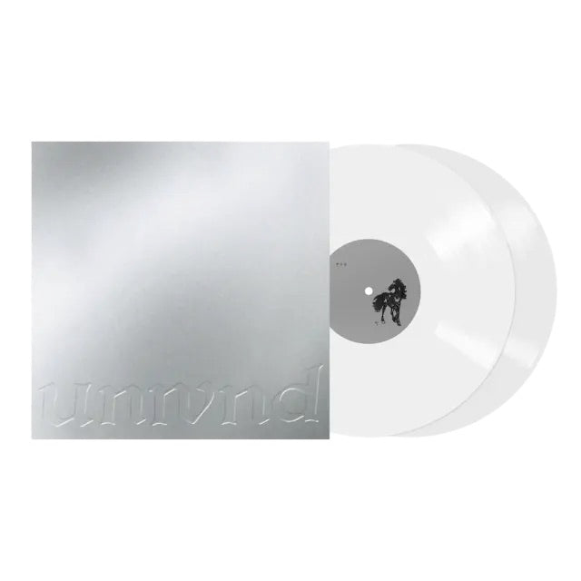 Image of Front Cover of 2xLP - NEW - UNWOUND, Leaves Turn Inside You (25th Anniversary Edition) (Numero Group; NUM1001LP-C2, UK 2026 Reissue, Poster, Opaque White Vinyl), , The Unwound album that ended all Unwound albums. Recorded in a moldering farmhouse basement at the crest of the new century. Infinite layers of choppy guitar stabs and bridge scrapes, guttural bass thronk, thrift store synths, and monotone chanting wash over suffocating rhythms. This 25th anniversary edition has been remastered from the 