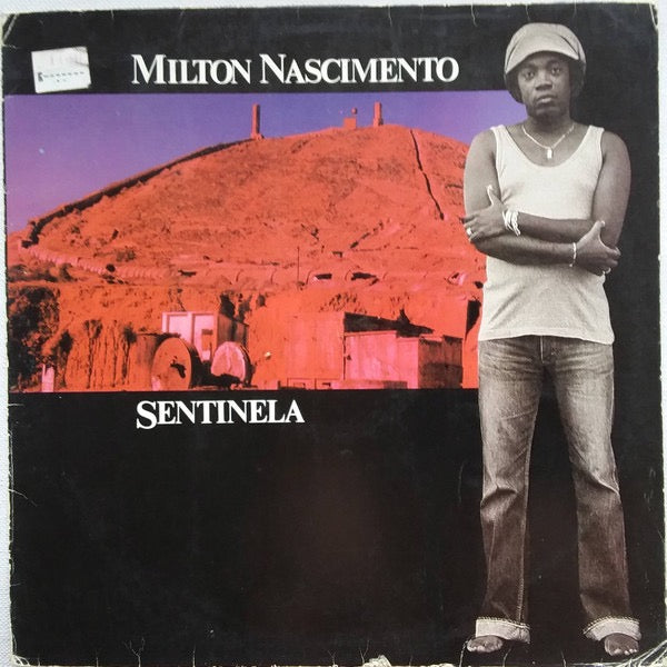 Image of Front Cover of LP - VG/VG+ - MILTON NASCIMENTO, Sentinela (Barclay; 201 610, Brazil 1986, Insert), ,  - 3016092C