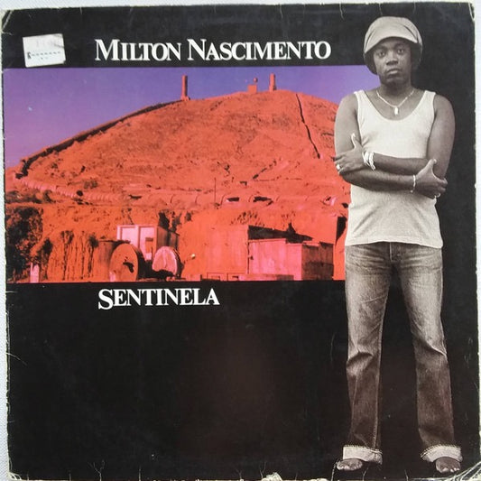 Image of Front Cover of LP - VG/VG+ - MILTON NASCIMENTO, Sentinela (Barclay; 201 610, Brazil 1986, Insert), ,  - 3016092C
