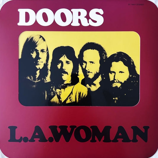 Image of Front Cover of LP - NEW/NEW - DOORS, L.A. Woman (Elektra; R1 75011, USA, Canada & Europe 2021 Reissue, Inner, Remastered, Stereo), ,  - 3036046E