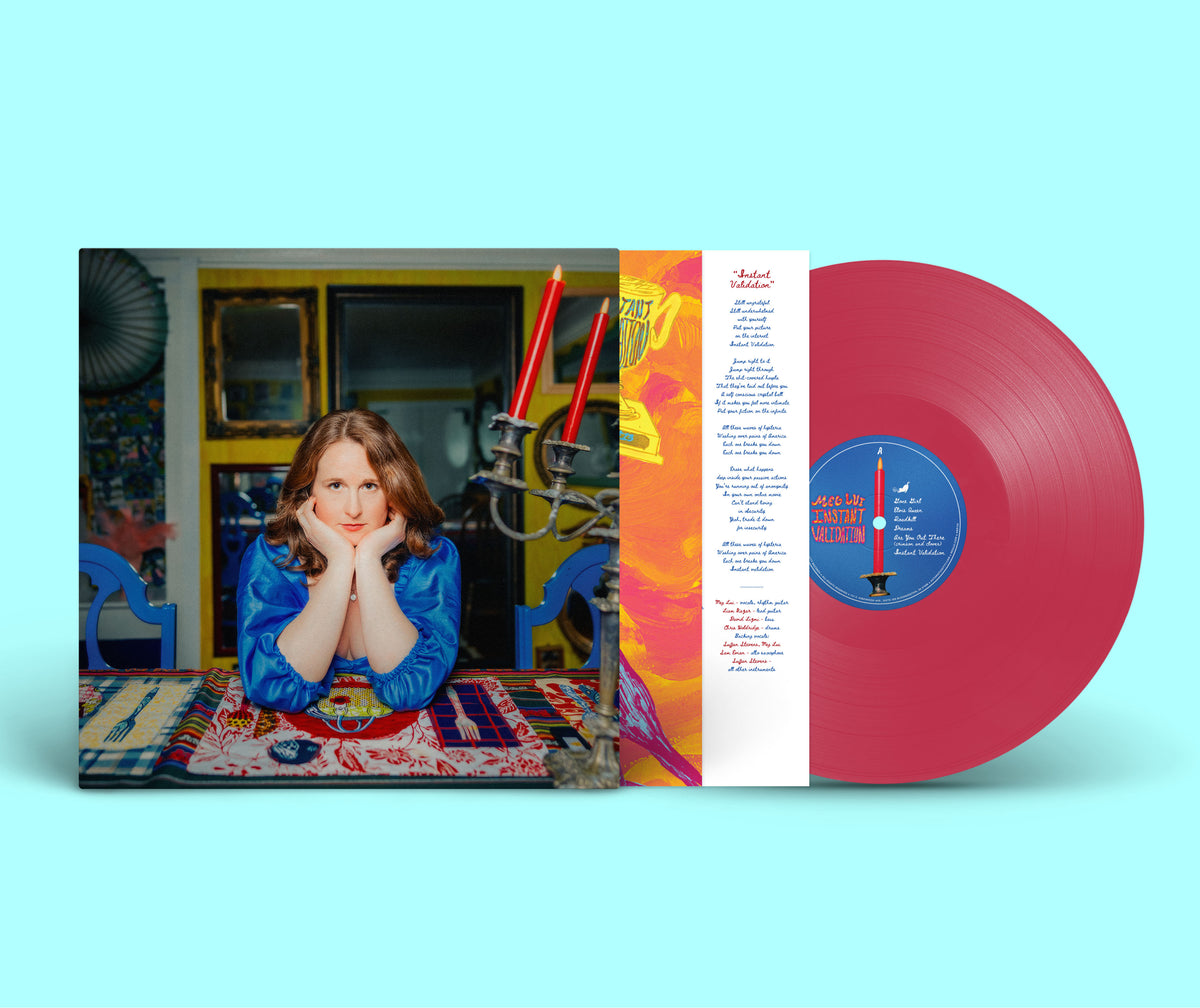 Image of Back Cover of LP - NEW/NEW - MEG LUI, Instant Validation (ASTHMATIC KITTY RECORDS; AKR156LP-C1, UK 2026, Inner, Magenta Vinyl), , Meg Lui is a Northern California-born singer-songwriter, based in the Hudson Valley since 2015. In her songs, vivid lyrics and poignant melodies intertwine with a voice that feels both intimate and lasting. Through reflections on love, resilience, and the human experience, she offers listeners a window into her world. Over the past two years, Meg has lent her voice to 