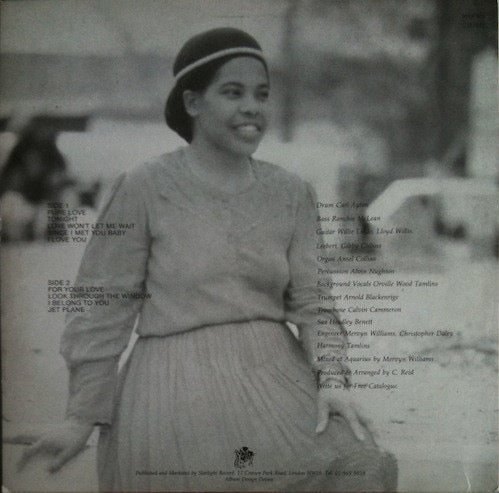 Image of Back Cover of LP - VG/VG - SONIA SPENCE, Pure Love (Starlight Records; SDLP 912, UK 1983), Solid VG across the board.,  - 3016094C