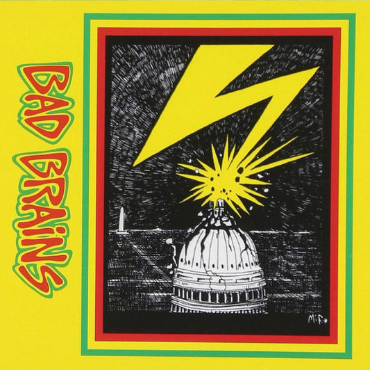 Image of Front Cover of LP - VG+/VG - BAD BRAINS, Bad Brains (Bad Brains Records; ORGM-2179, US 2021 Reissue, Black Vinyl), Still in hype stickered shrinkwrap.,  - 3016115C
