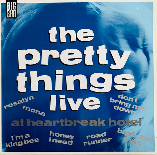 Image of Front Cover of LP - VG/VG+ - THE PRETTY THINGS, Live At Heartbreak Hotel (Big Beat Records; WIK 24, UK 1984), ,  - 3026104E