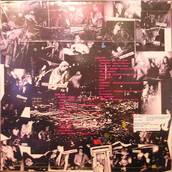 Image of Back Cover of LP - EX/EX - VARIOUS ARTISTS, Roxy, London WC2  (Jan - Apr 77) (Earmark; 40026, UK 2004 Reissue, Textured Sleeve, Inner, 180 Gram Vinyl), ,  - 3026125E