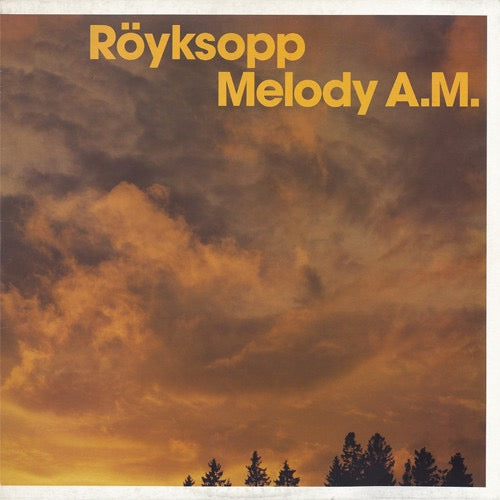 Image of Front Cover of 2xLP - G+/G - R YKSOPP, Melody A.M. (Wall Of Sound; WALLLP027, UK 2001, 2 Inners), Both discs are extensively scuffed and scratchd with heavy hairlines. Playback is generally with occassional light pops and static. Sleeve is wringworn and marked and a small split along the bottom and heavy edge wear.,  - 3016097S
