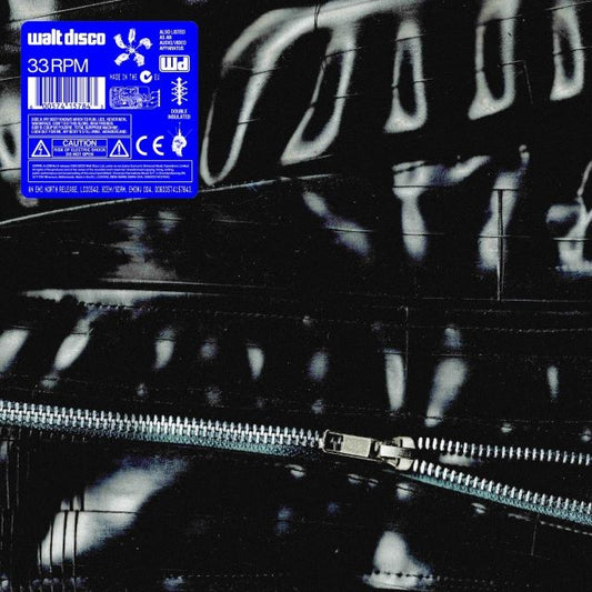 Image of Front Cover of LP - NEW/NEW - WALT DISCO, Walt Disco (EMI; EMINVY004, Europe 2026, Indie Exclusive Burning Rubber Colour Vinyl), , 'walt disco' turns years’ worth of graft to the band's artistic advantage; songs grapple with the disorientation of growing up (amidst gender dysphoria, changing relationships, a volatile industry) but eventually land in a place of gratitude and acceptance. The kind of fearlessly ambitious, alt-rock opus that could come from no other group. Including the raw and electri