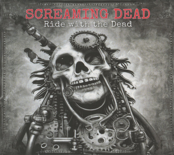 Image of Front Cover of CD - EX/EX - SCREAMING DEAD, Ride With The Dead (Bat-Cave Productions; BCCD127, Poland 2023, Digipak), ,  - 3036075E