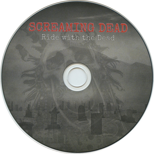 Image of Label Cover of CD - EX/EX - SCREAMING DEAD, Ride With The Dead (Bat-Cave Productions; BCCD127, Poland 2023, Digipak), ,  - 3036075E