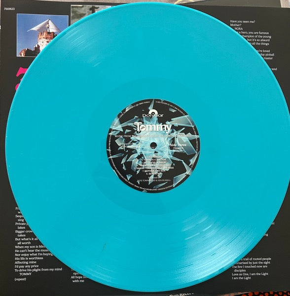 Image of Label Cover of 2xLP - EX/VG+ - VARIOUS, Tommy (Original Soundtrack Recording) (Polydor; 7510615, Europe 2025 Reissue, Gatefold, 2 Inners, Orange & Blue Vinyl. RSD 2025), Still In Opened Shrinkwrap With Hype Sticker,  - 3016177C