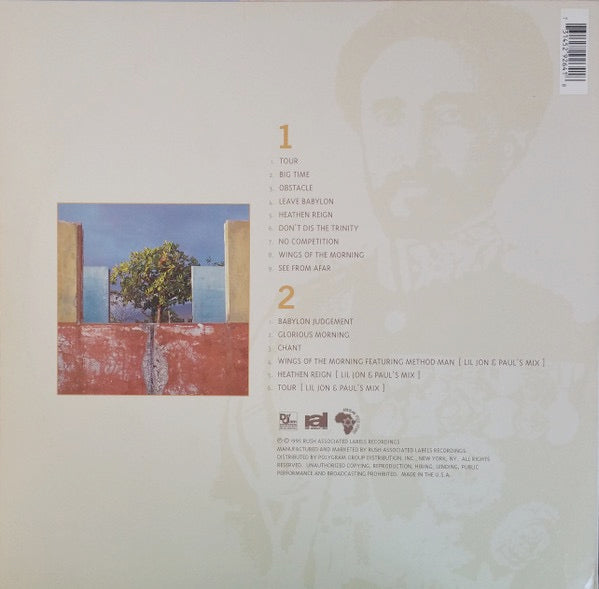 Image of Back Cover of LP - VG+/VG+ - CAPLETON, Prophecy (African Star Music; 314 529 264-1, US 1995, Inner, Sticker), Light marks only. Sleeve in shrink, with hype sticker.,  - 3016165C