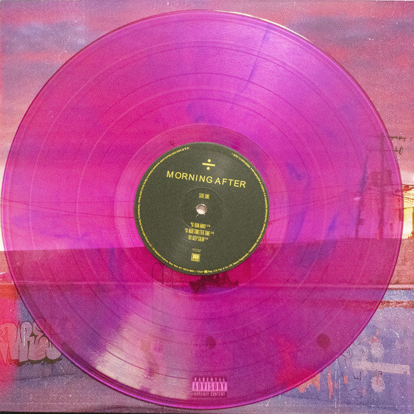 Image of Label Cover of 2xLP - VG/EX - DVSN, Morning After (OVO Sound; 564720-1, US 2025 Reissue, Picture Sleeve, Insert, Translucent Pink/Blue Vinyl), Minor edge wear & corner bumps to sleeve.,  - 3026154E