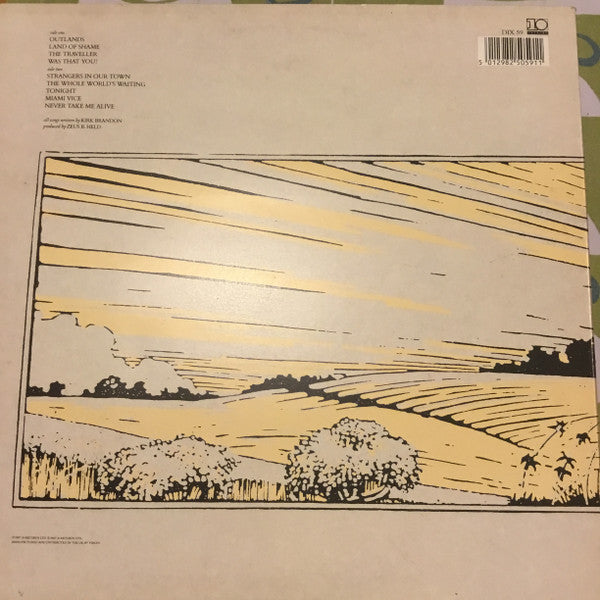Image of Back Cover of LP - VG/VG+ - SPEAR OF DESTINY, Outland (10 Records; DIX 59, UK 1987, Inner), ,  - 3016123C