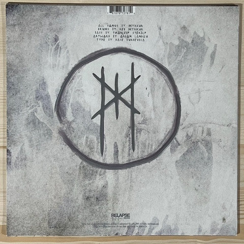 Image of Back Cover of 12" EP - VG+/VG+ - MYRKUR, Myrkur (Relapse Records; RR7278, US 2014, Picture Sleeve), ,  - 3046074S