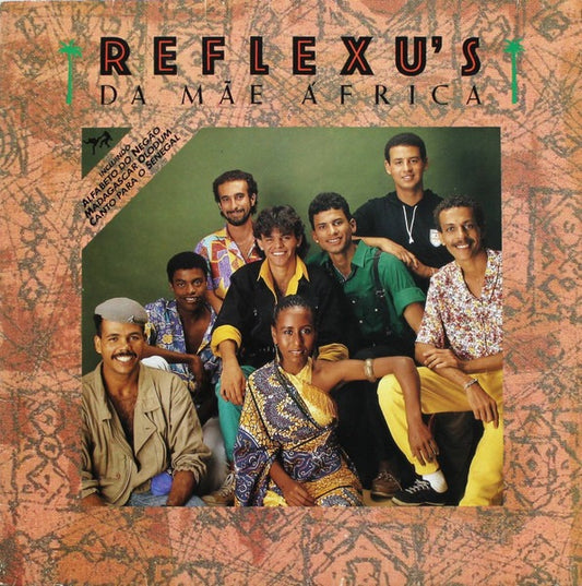 Image of Front Cover of LP - VG+/VG - REFLEXU'S, Da M e  frica (EMI; 062 748544 1, Brazil 1988, Insert), ,  - 3016103C