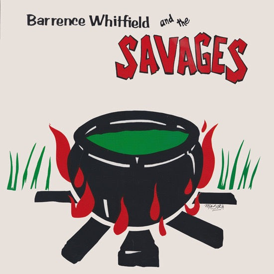 Image of Front Cover of LP - VG/VG - BARRENCE WHITFIELD AND THE SAVAGES, Barrence Whitfield And The Savages (Fan Club; FC 058, France 1989 Reissue), Strong VG throughout!,  - 3016213C