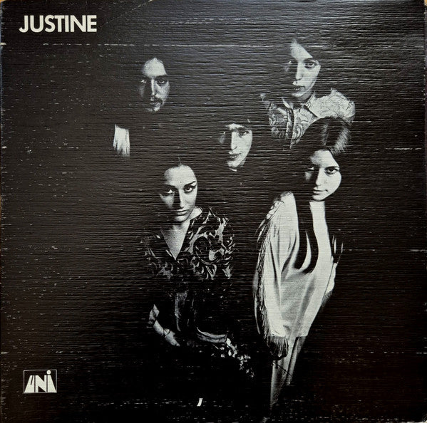 Image of Front Cover of LP - VG/G - JUSTINE, Justine (UNI Records; UNLS 111, UK 1970, Textured Gatefold Sleeve, Stereo), Pen Mark On Front Sleeve,   - 3046096S