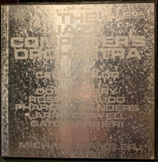 Image of Front Cover of 2xLP - VG/VG+ - THE JAZZ COMPOSER'S ORCHESTRA, The Jazz Composer's Orchestra (JCOA Records; LP 1001/2, US 1968, Box Set, Booklet), Shelf wear to box!,  - 3016227C