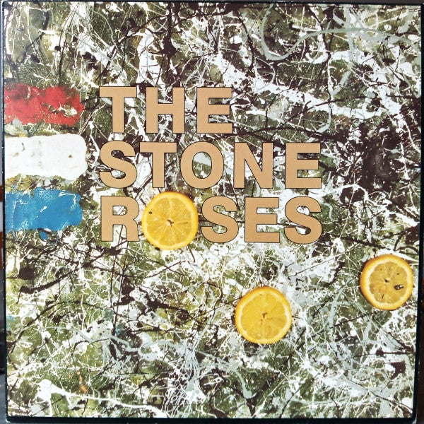 Image of Front Cover of LP - VG/G+ - THE STONE ROSES, The Stone Roses (Silvertone Records; ORE LP 502, UK 1990 Reissue, Inner), Many light hairlines and scuffs. Sleeve has edgewear. ,  - 3026180E