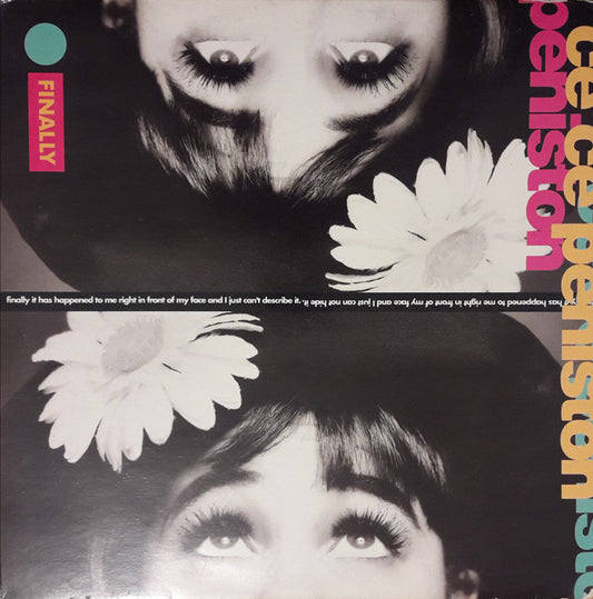 Image of Front Cover of LP - VG/VG - CE CE PENISTON, Finally (A&M Records; 397 176-1, UK & Europe 1992, Picture Sleeve), Strong VG, light marks only.,  - 3026195E