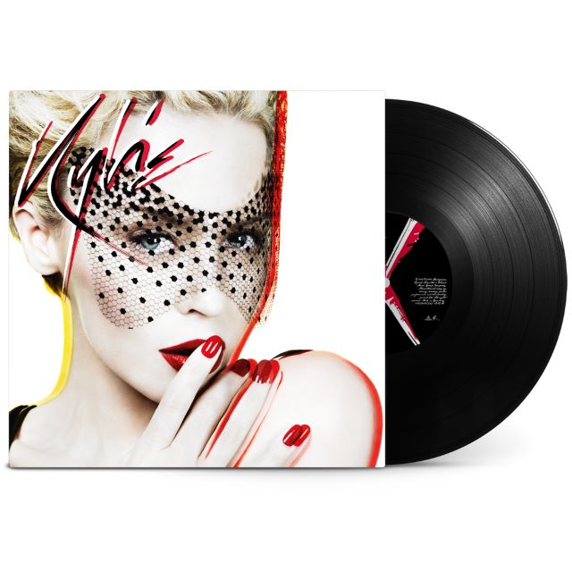 Image of Front Cover of LP - NEW/NEW - KYLIE MINOGUE, X (Parlophone; , UK 2026, 140g Black Vinyl), , X is a stylish collection of electro-pop and futuristic club tracks, featuring big singles like 2 Hearts, Wow and In My Arms, on vinyl for the very first time.  - 9408363C