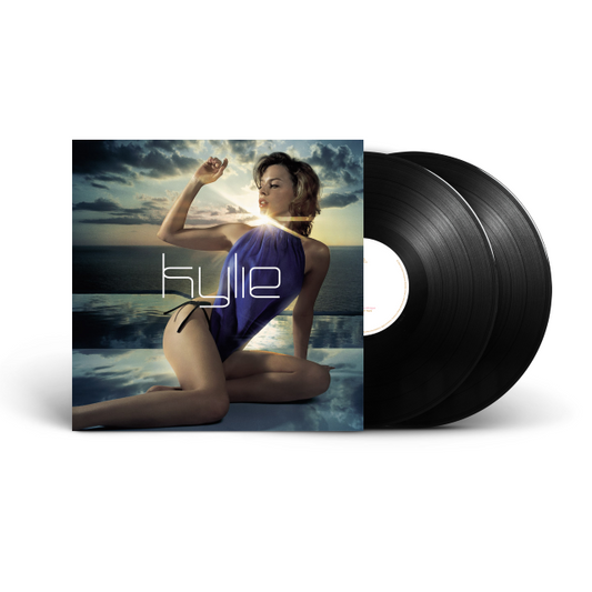 Image of Front Cover of 2xLP - NEW/NEW - KYLIE MINOGUE, Light Years (Parlophone; 5021732253330, Worldwide 2026 Reissue, Gatefold, 140g Black Vinyl), , Kylie s first album with Parlophone shot Kylie back into pop stardom, with a blend of dance-pop, disco and Europop spawning singles such as On A Night Like This, Kids with Robbie Williams, and her big comeback single Spinning Around. - 3256012S