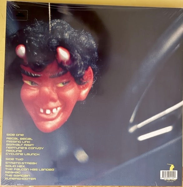 Image of Back Cover of 2xLP - NEW/NEW - FU MANCHU, In Search Of . 30th Anniversary Edition (At The Dojo; ATD031CR, UK 2026 Reissue, Gatefold, 2 Inners, Red Blue Vinyl & Custom Night Sky Vinyl), , To celebrate the 30th Anniversary of the band s 3rd album and major label debut from 27 February, 1996, the band is releasing In Search Of...30th Anniversary Edition. Recorded at Grandmaster Studios in Hollywood, California by the band and Brian Jenkins (KYUSS, SCREAMING TREES), "In Search Of " is considered a clas