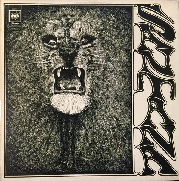 Image of Front Cover of LP - VG+/VG+ - SANTANA, Santana (CBS; S 63815, UK 1970 Reissue, A2 credited to J. Zack, no sleeve production credits in lower right corner), ,  - 3046108S
