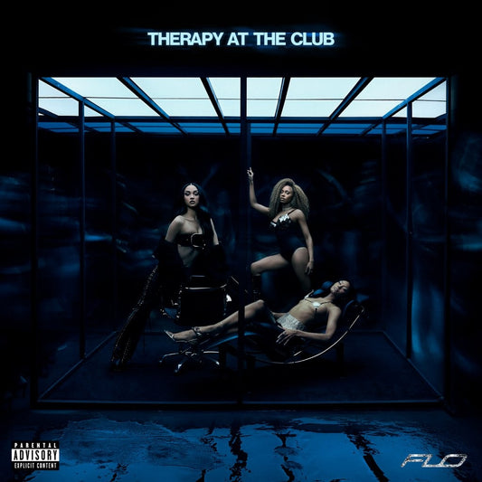 Image of Front Cover of LP - NEW/NEW - FLO, Therapy At The Club (EMI; EMIVX2156, Europe 2026, Inner & Insert, A3 Poster, Sticker, Indie Exclusive 'The Glass' Transparent Vinyl), , FLO are leading the modern revival of the British girl group   and doing so at a scale not seen in over two decades. With over half a billion global streams, the trio have delivered the highest-selling tour by a British girl group in more than 20 years, becoming the first since the Spice Girls to reach that milestone. They are als