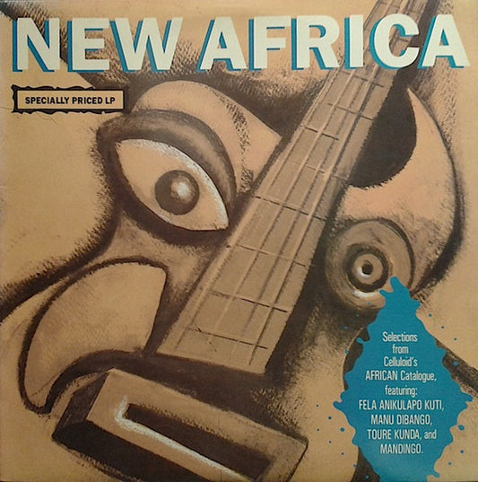 Image of Front Cover of LP - VG+/VG+ - VARIOUS, New Africa (Celluloid; CELL 6110, Canada 1985), ,  - 3016248C