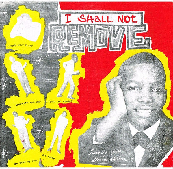 Image of Front Cover of LP - VG+/VG+ - DELROY WILSON, I Shall Not Remove (Studio One; , Jamaica 1990s Reissue), ,  - 3026209E