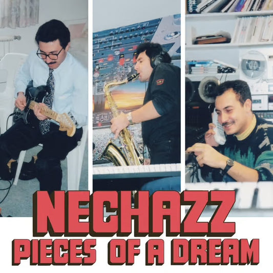 Image of Front Cover of LP - NEW/NEW - NECHAZZ, Habibi Funk 036: Pieces Of A Dream (Habibi Funk Records; HABIBI036LP, UK 2026), , UNRELEASED 1988 MODERN SOUL MEETS CITY POP FROM LATE 1980s JORDAN: Recorded between 1988 and 1989 in a small 8-track home studio in Amman, Pieces of a Dream captures a side of the Arab music scene rarely documented: a group of musicians deeply inspired by jazz, soul, yacht rock and city pop, creating music that sounds closer to late-night LA or London than what most would associa
