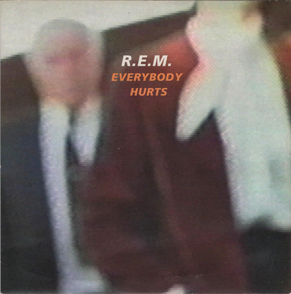 Image of Front Cover of 7" - VG/VG - R.E.M., Everybody Hurts (Warner Bros. Records; W 0169, UK 1993, 2nd Print Paper Sleeve), ,  - 3016229C