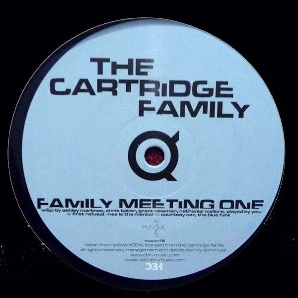 Image of Front Cover of 12" - /VG - THE CARTRIDGE FAMILY, Family Meeting One (Musique Unique; musun16, Germany 2011 Reissue), ,  - 3046133S