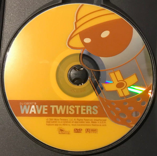 Image of Label Cover of DVD - VG+/VG - DJ QBERT, Wave Twisters (Thud Rumble; WTV001-DVD, US 2001), Light marks only,  - 3056094S