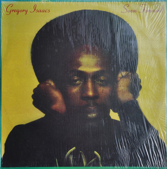 Image of Front Cover of LP - VG/G+ - GREGORY ISAACS, Soon Forward (African Museum; none, Jamaica 1970s), Marked on either side, but plays without pops or skipping. Has surface noise throughout.,  - 3046212S