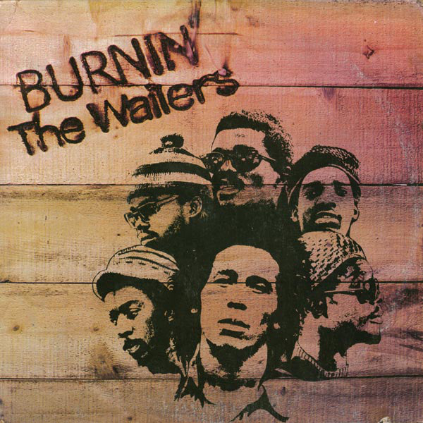 Image of Front Cover of LP - VG+/G+ - THE WAILERS, Burnin' (Island Records; ILPS 9256, UK 1973, NOT-Gatefold Sleeve), ,  - 3016295C