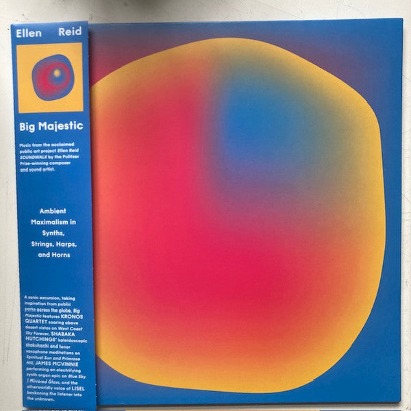Image of Front Cover of LP - VG+/VG+ - ELLEN REID, Big Majestic (New Amsterdam Records; NWAM188-LP, Europe 2024, Gatefold, With Obi), ,  - 3016238C