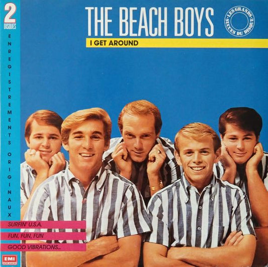 Image of Front Cover of 2xLP - VG/VG+ - THE BEACH BOYS, I Get Around (Capitol Records; 2516791, France 1988, Gatefold), Light marks only. Rippling inside gatefold, light edge wear, small sticker damage on back of sleeve.,  - 3046245S