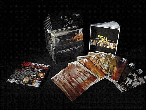 Image of Back Cover of LP - VG+/VG+ - VARIOUS, Le Coffret Du Cinquanti me Anniversaire (The Fiftieth Anniversary Boxed Set) (Harmonia Mundi; HMX 2908250.79, Europe 2007), ,  - 3036079E